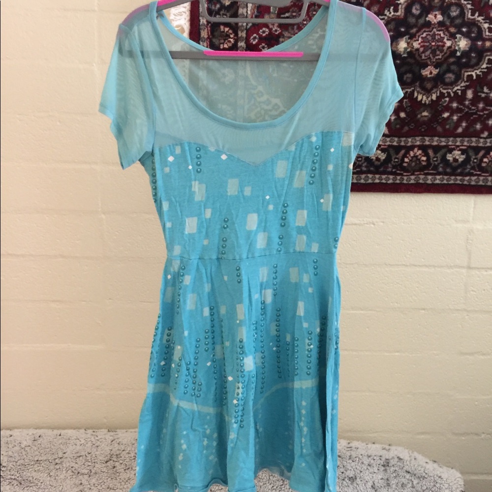 Elsa Disney Cosplay Costume Dress